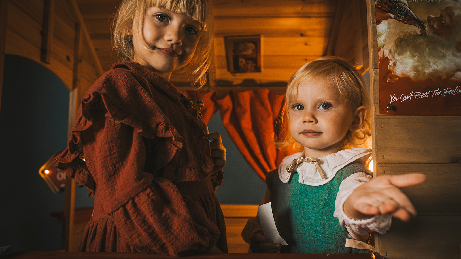 The perfect look for our girls for Christmas