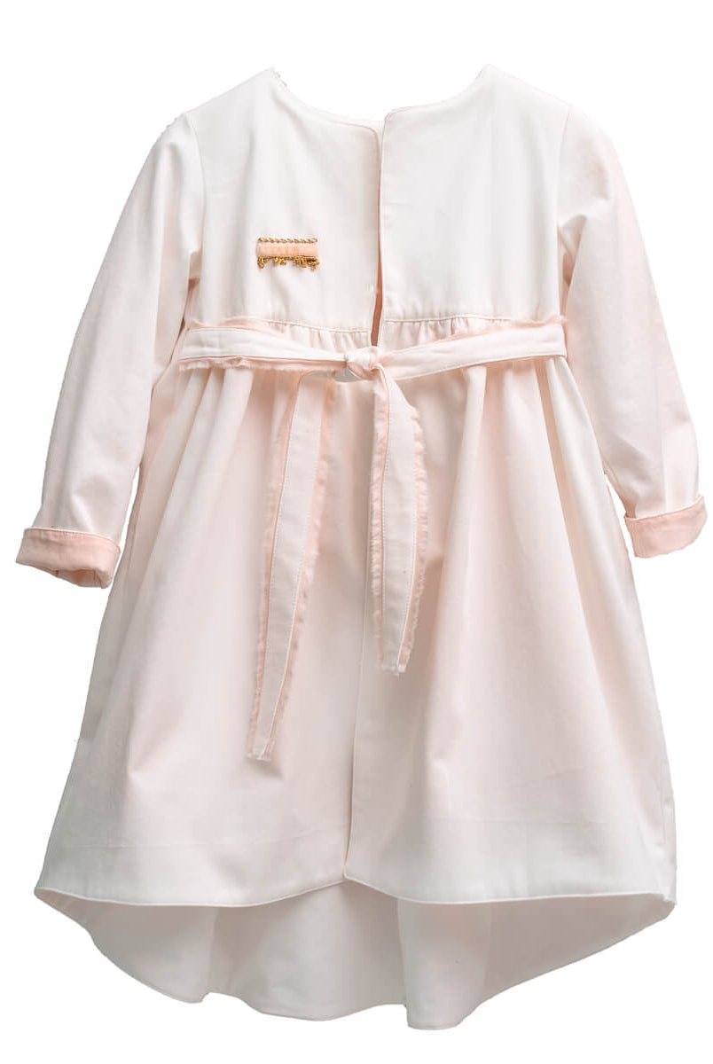 Abrigo para arras con capa en la espalda de Cosmosophie