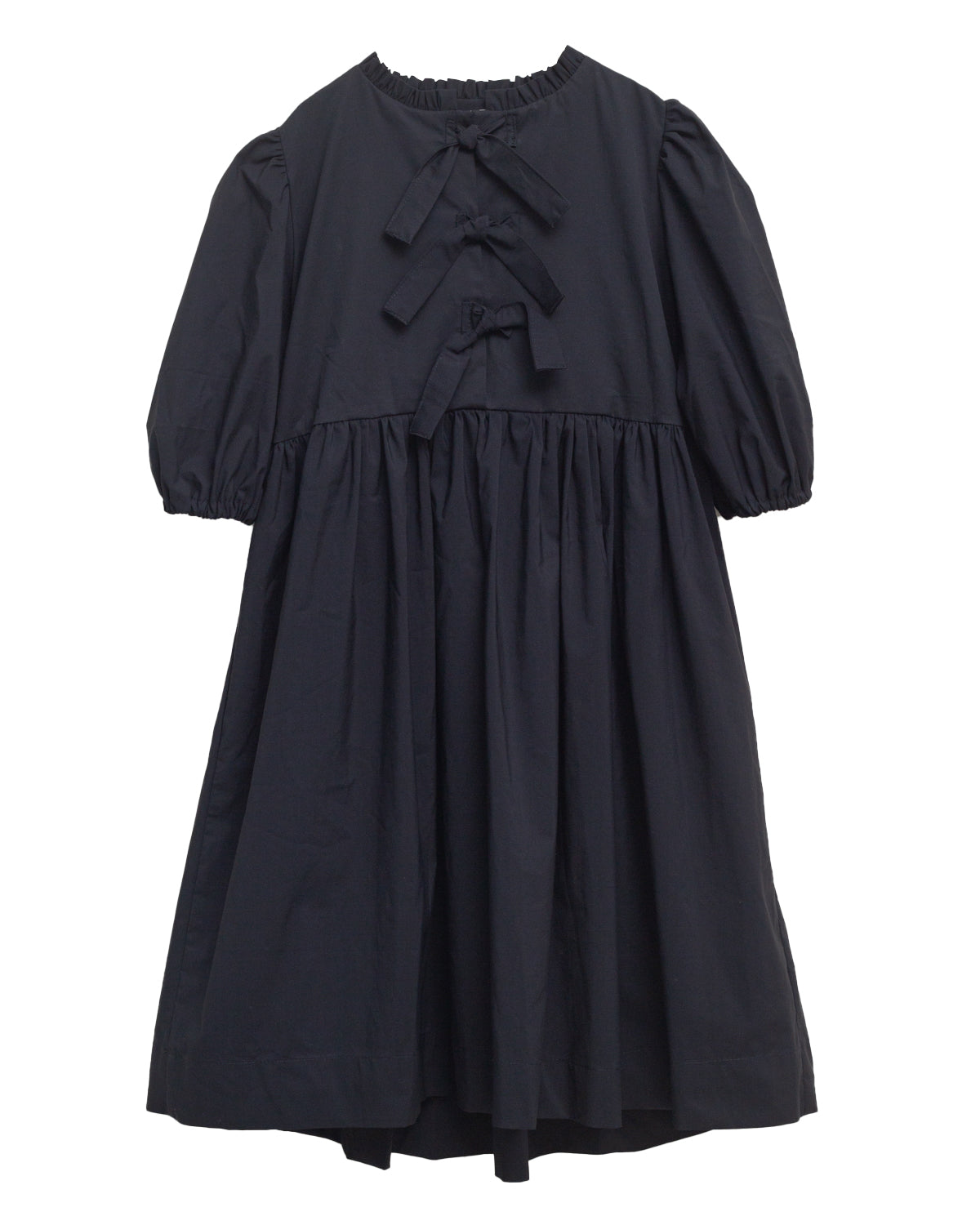 Vestido negro de lazos Bow de fiesta Cosmosophie