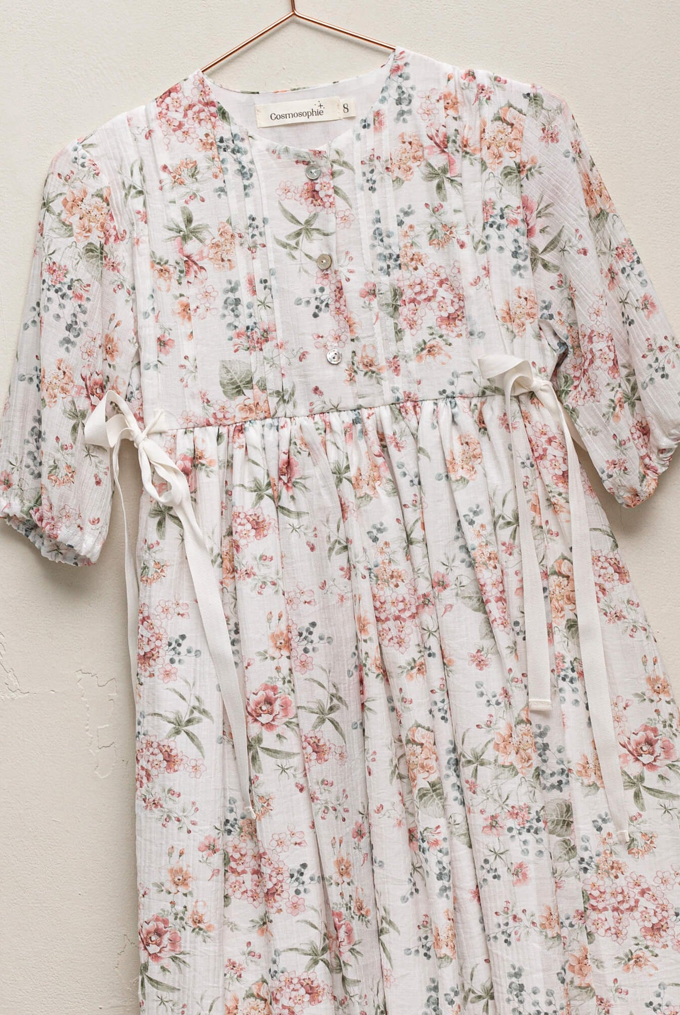 Vestido flores niña invitada a boda Cosmosophie