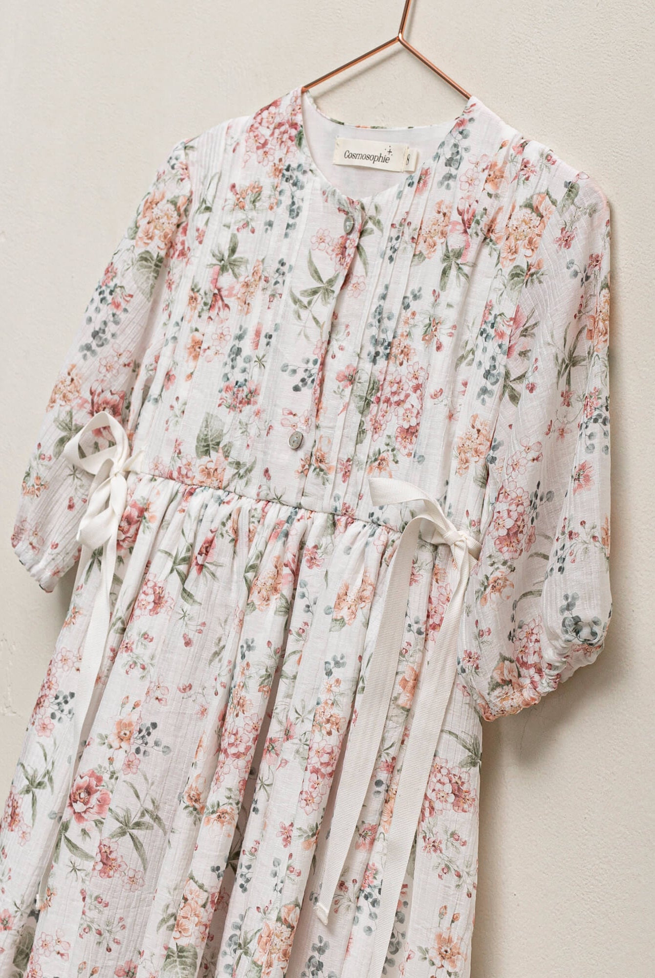 Vestido flores niña invitada a boda Cosmosophie