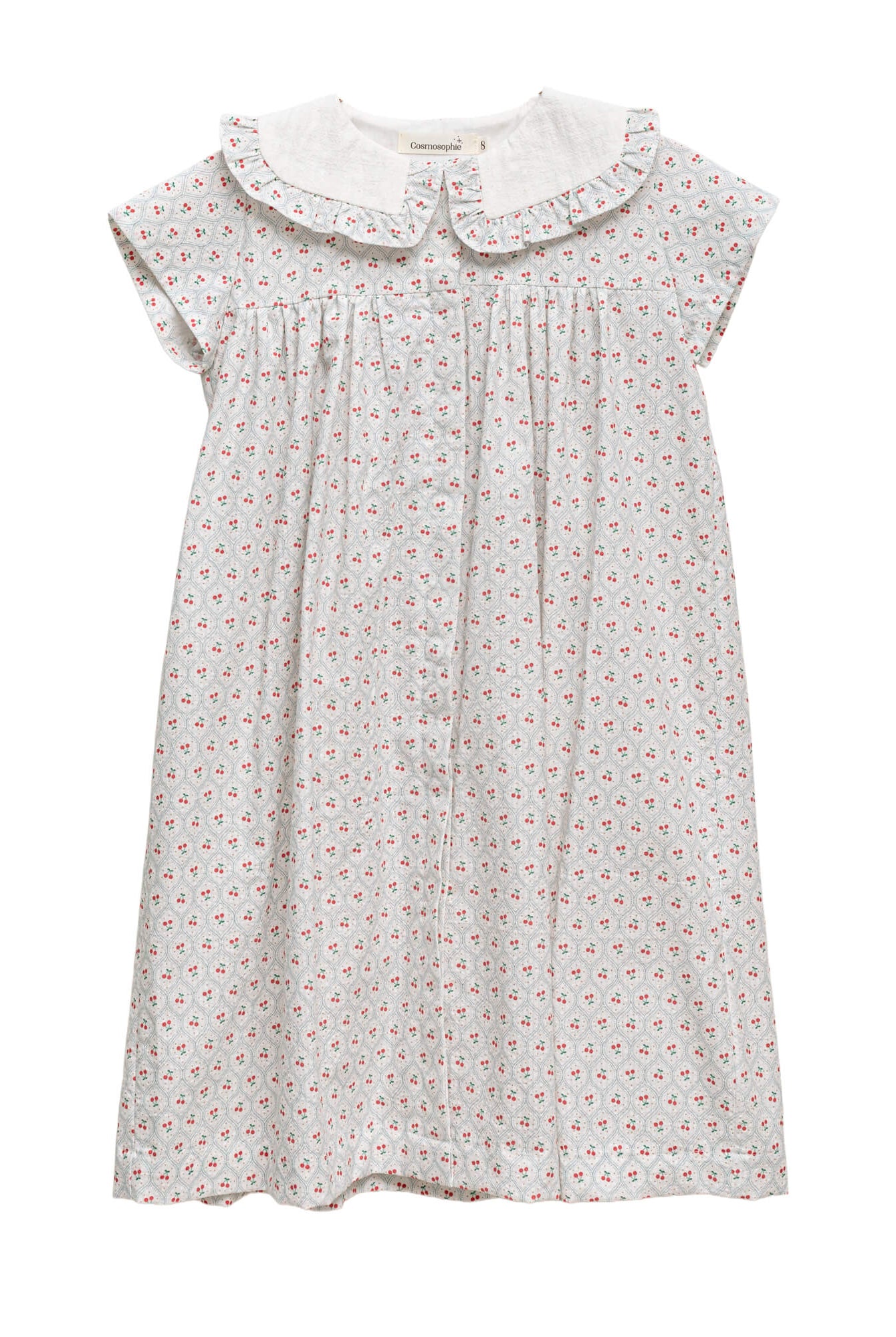 Vestido con estampado cerezas Cosmosophie