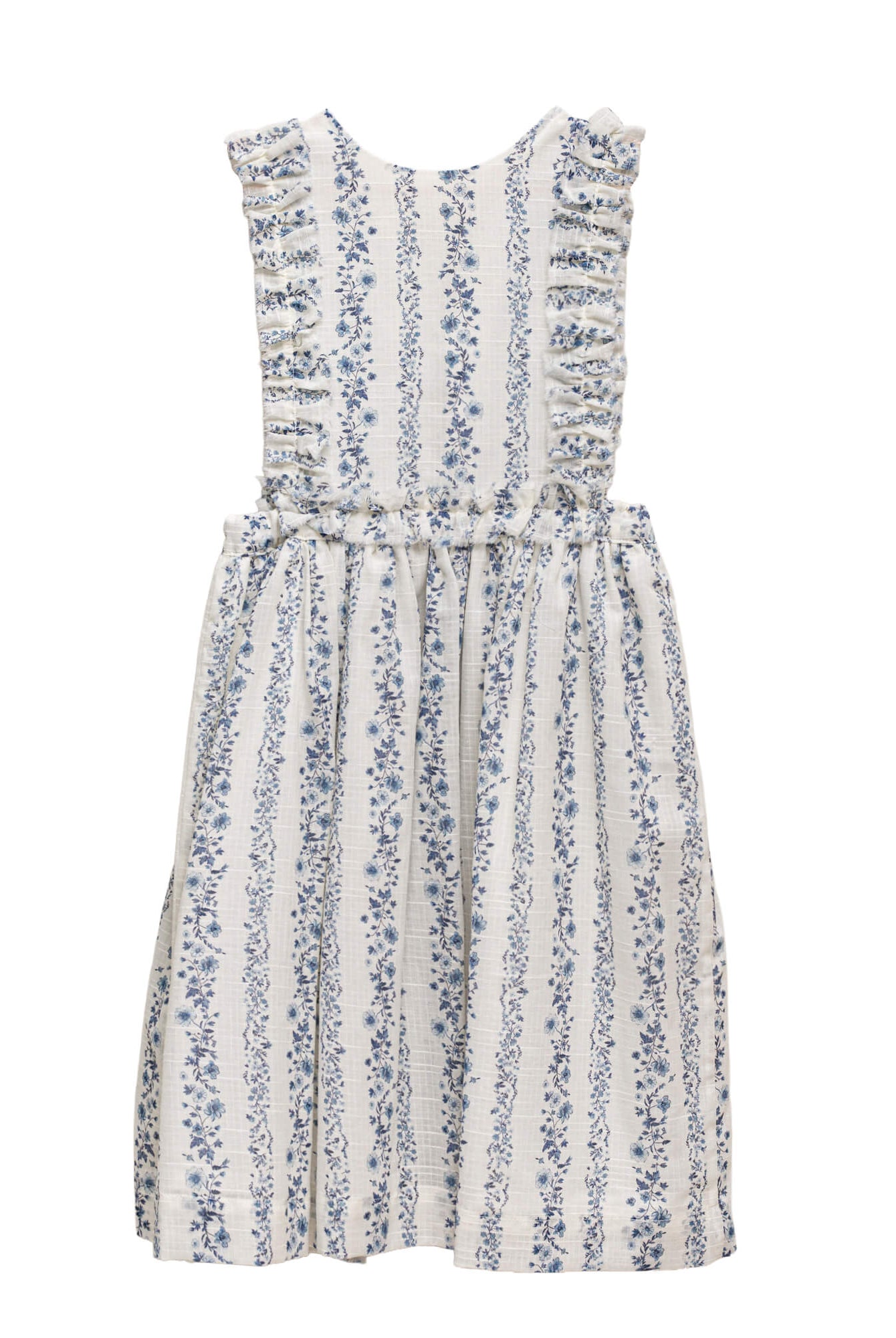 Pichi de flores con volantes en el pecho cosmosophie