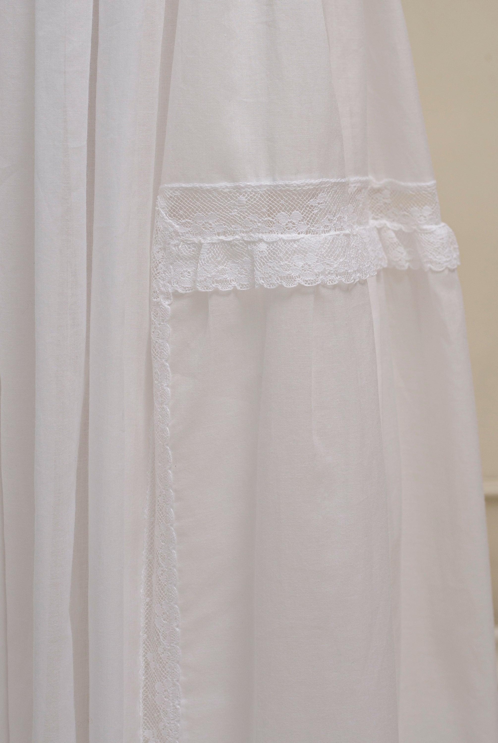 Vestido Primera Comunion blanco Lotus de Cosmosophie