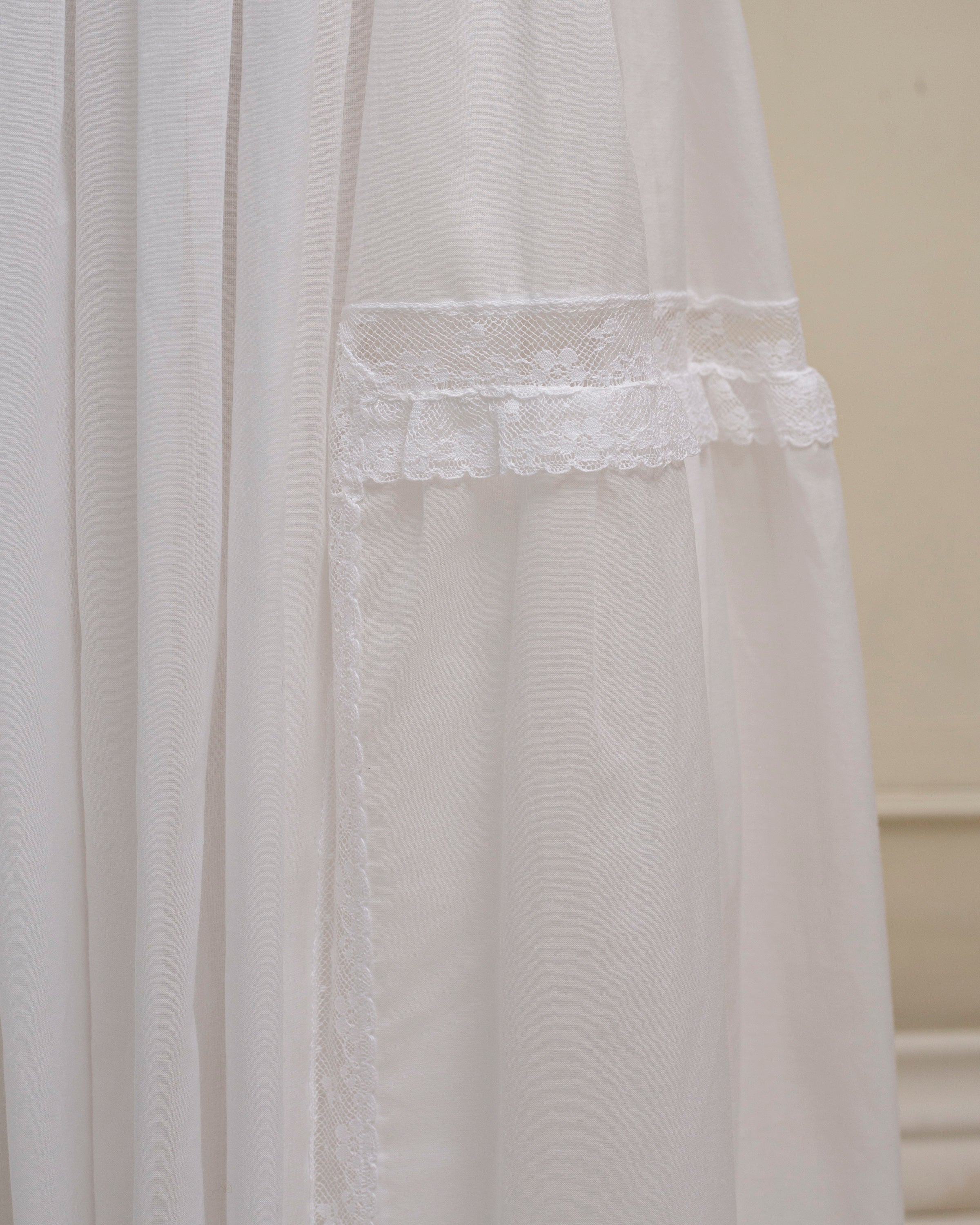 Vestido Primera Comunion blanco Lotus de Cosmosophie