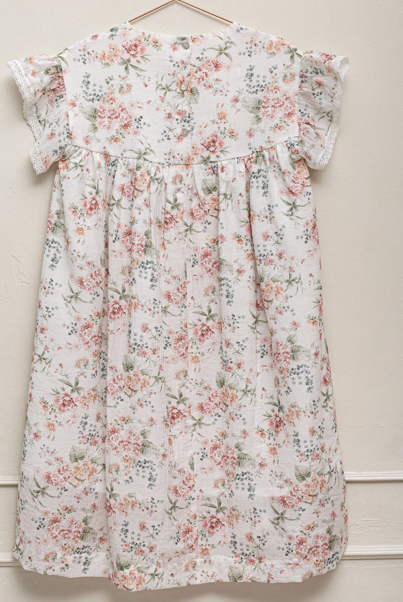 Vestido de flores para niña Cosmosophie