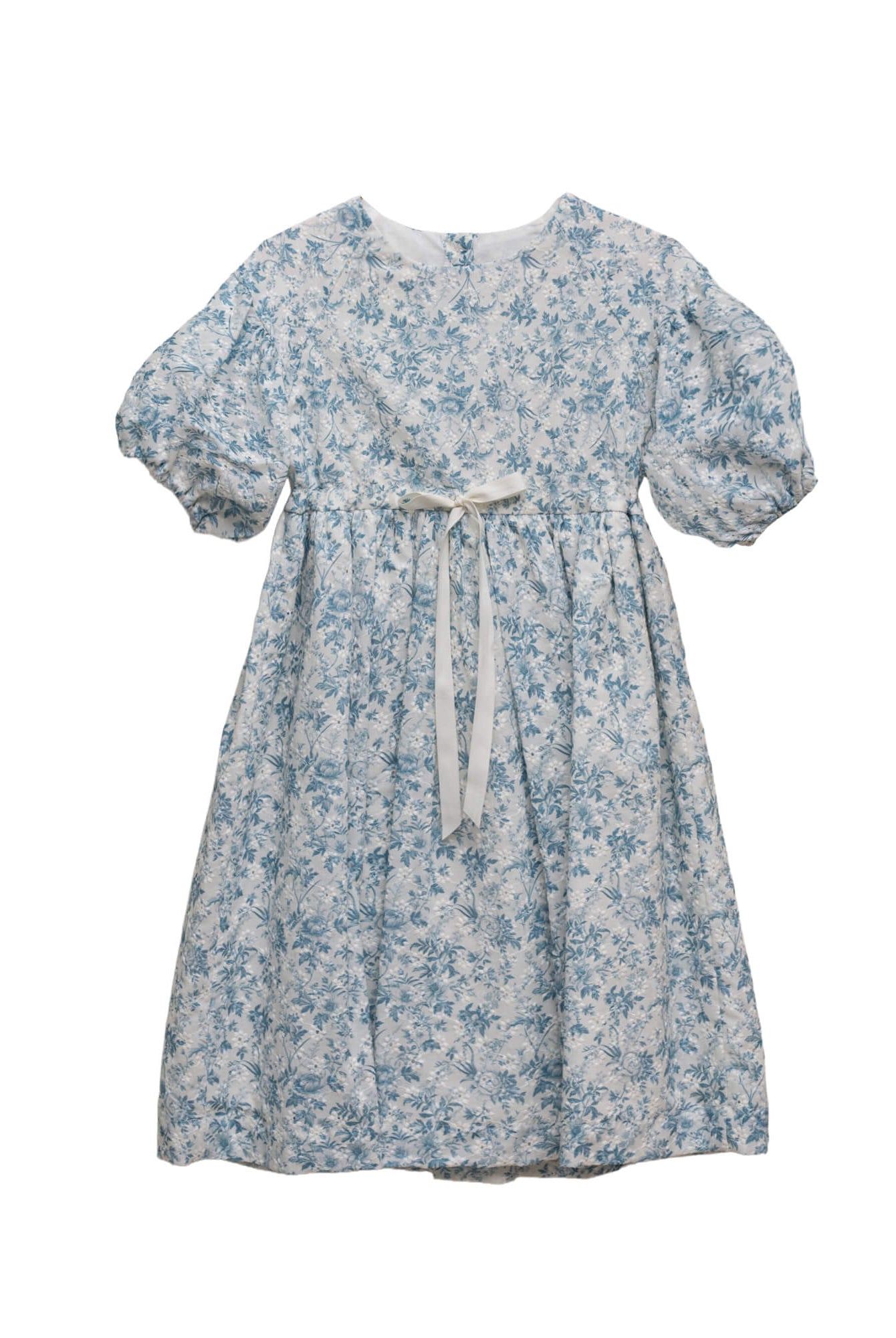 Vestido batista bordada de flores Cosmosophie