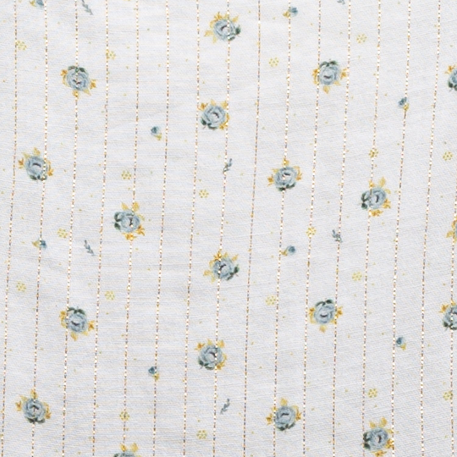 Traje de arras largo para niña de flores con toque dorado Cosmosophie