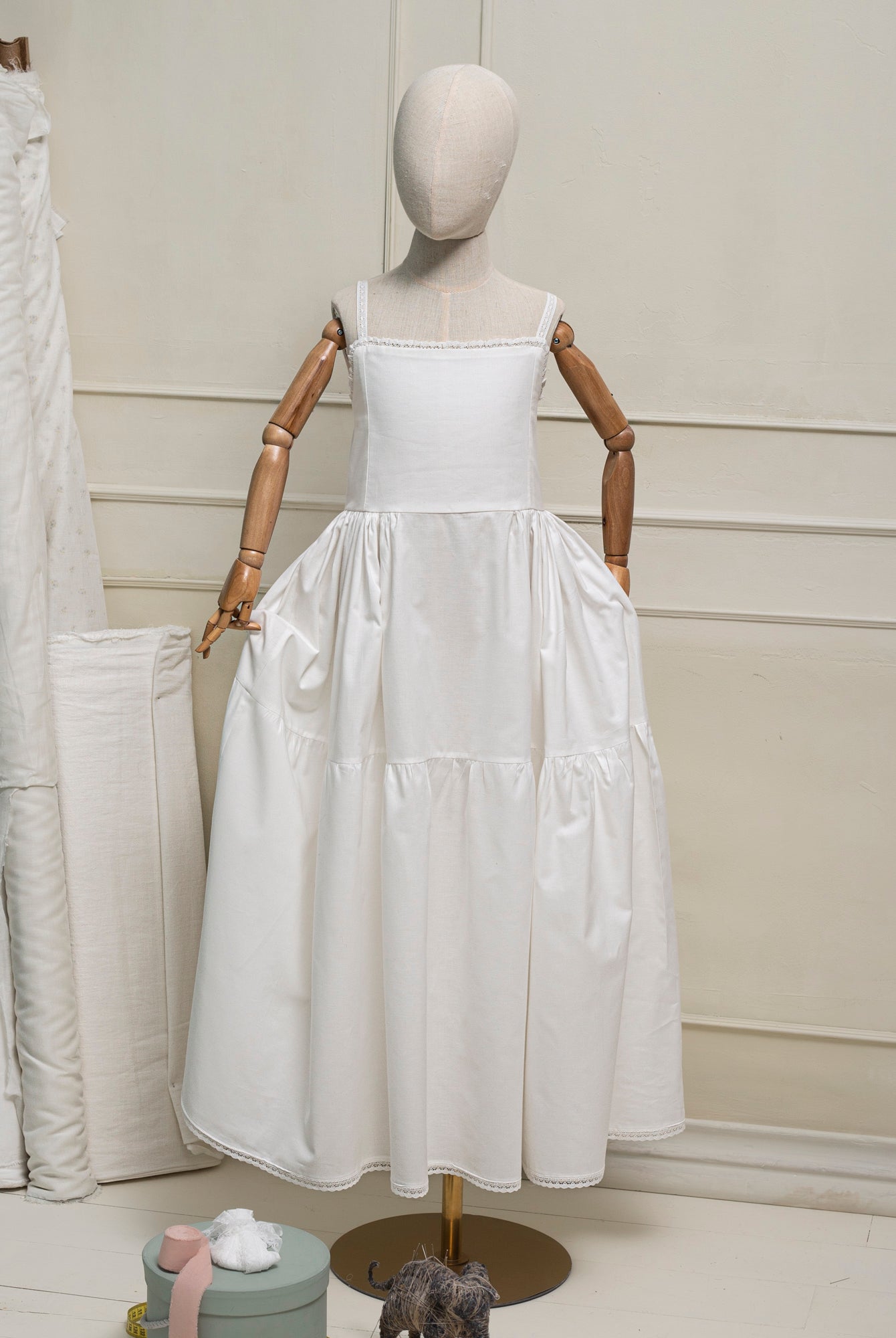 Combinacion para vestido primera comunion en blanco Polar de Cosmosophie