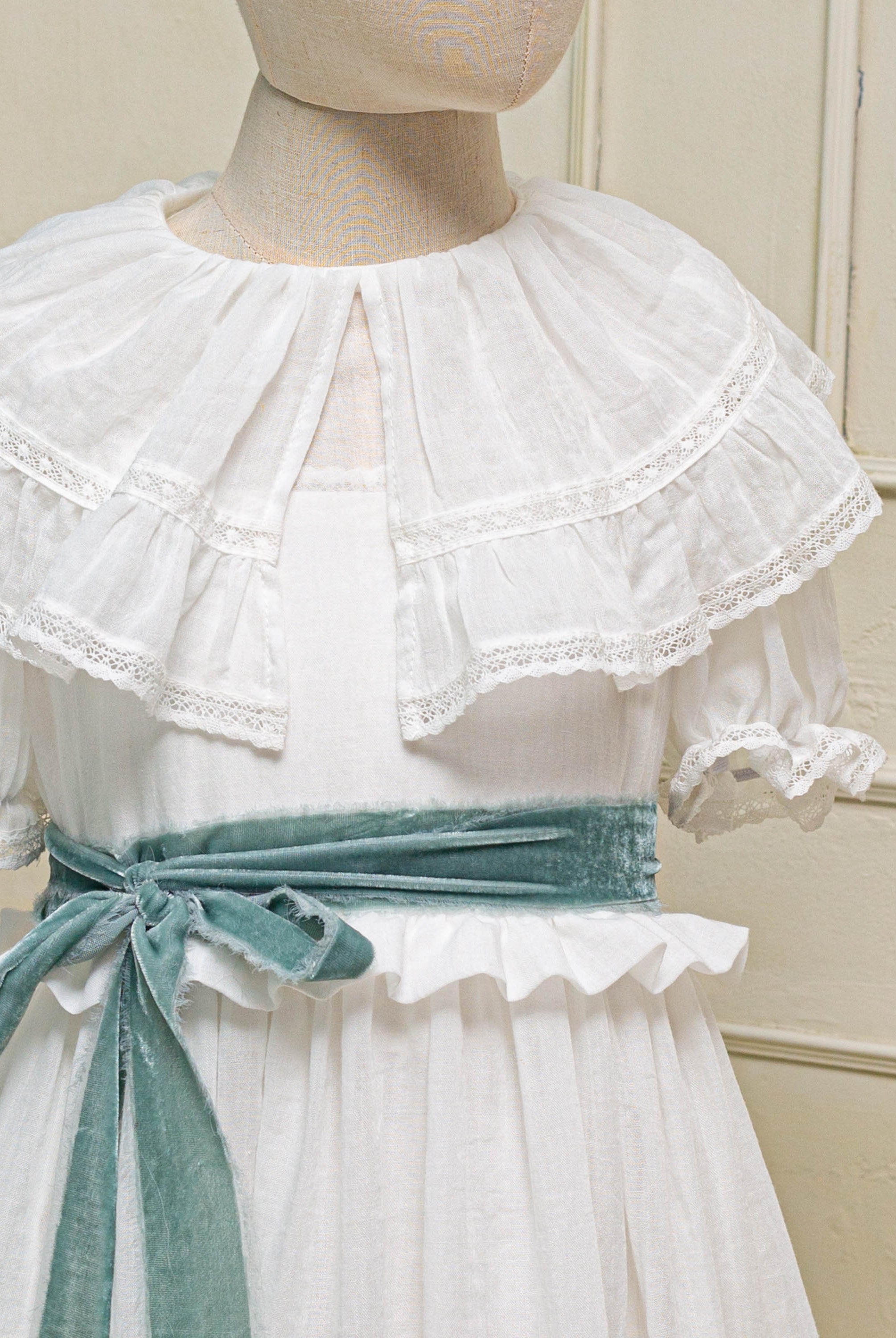 fajin de ceremonia rosa vintage