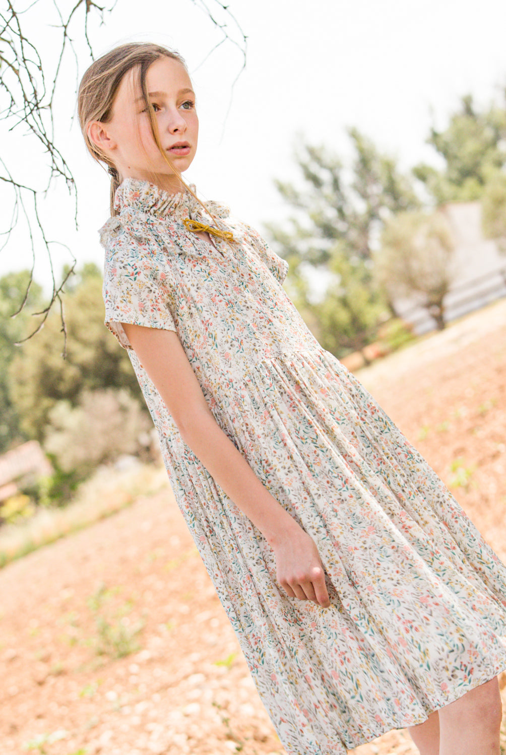 Vestido flores Copelia estampado Garden