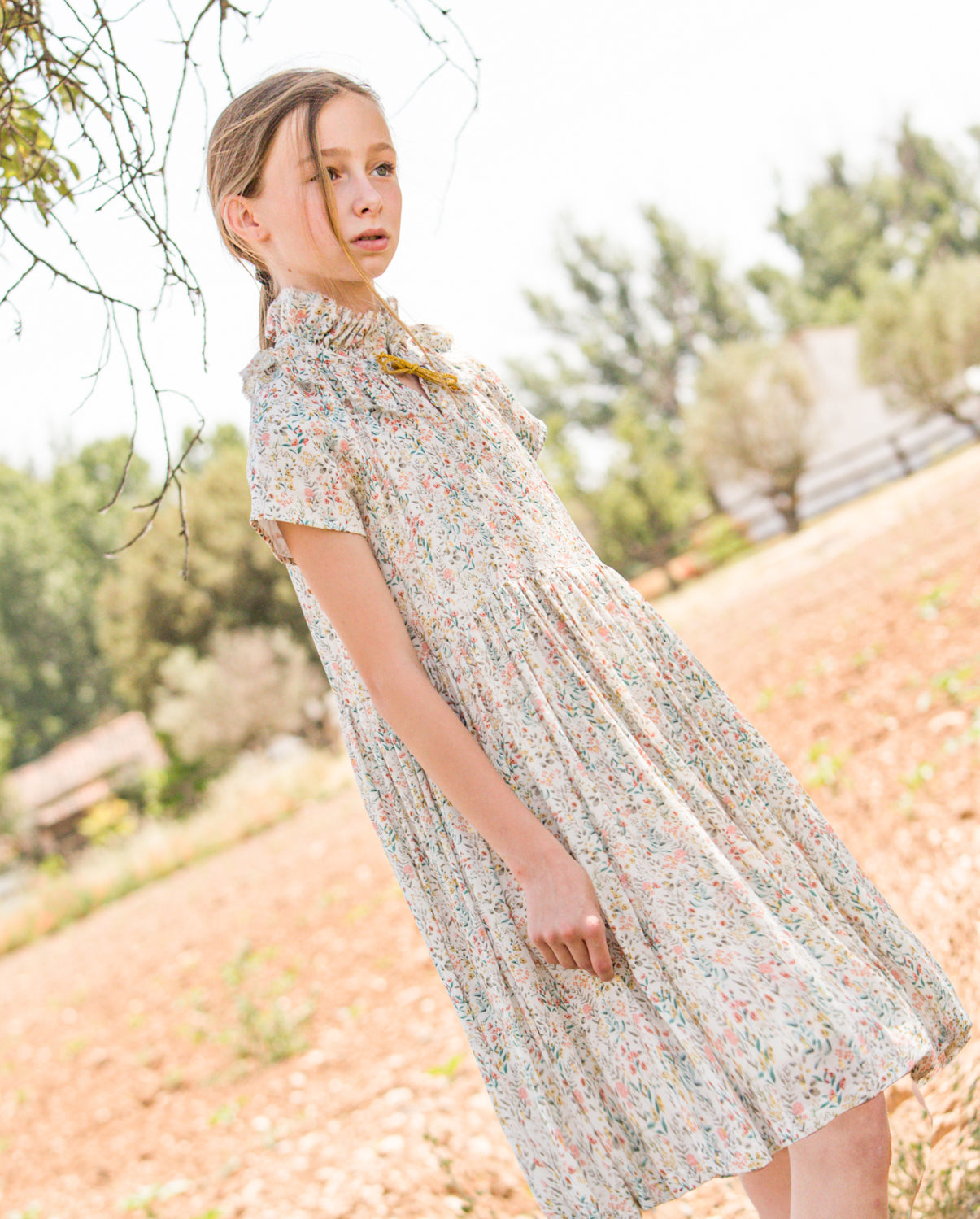 Vestido flores Copelia estampado Garden