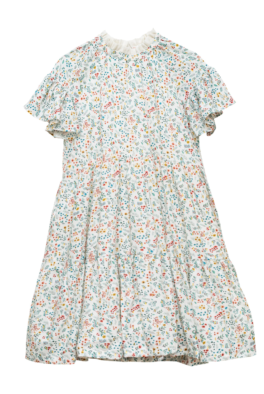 Vestido flores con oro de Cosmosophie