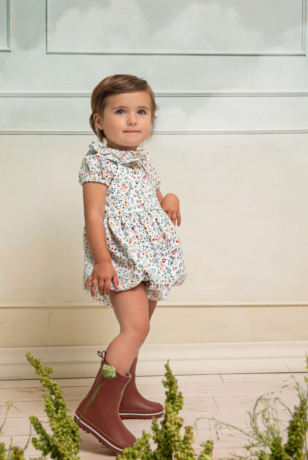 Ranita de florecitas con toques de oro Elmo Cosmosophie