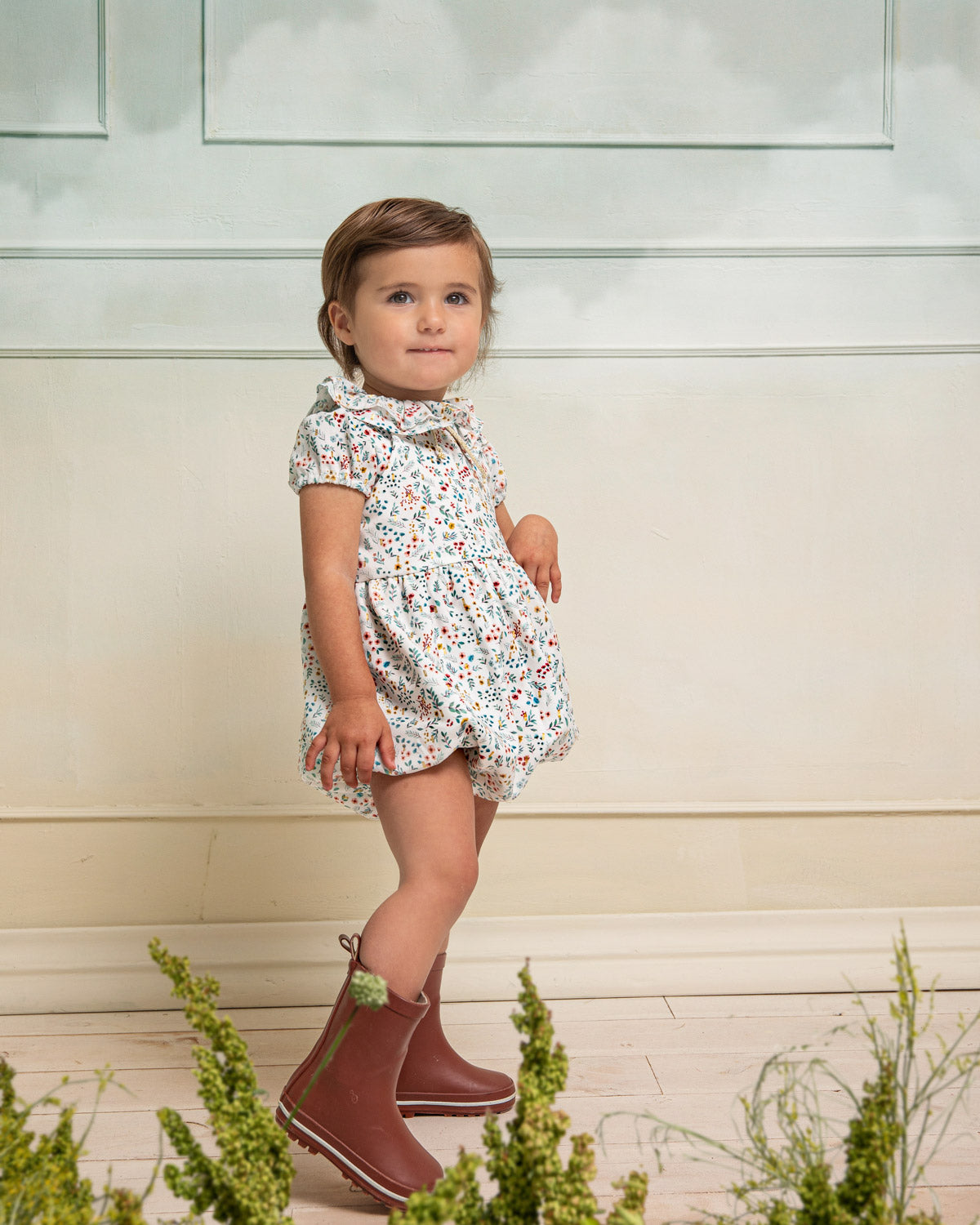 Ranita de florecitas con toques de oro Elmo Cosmosophie