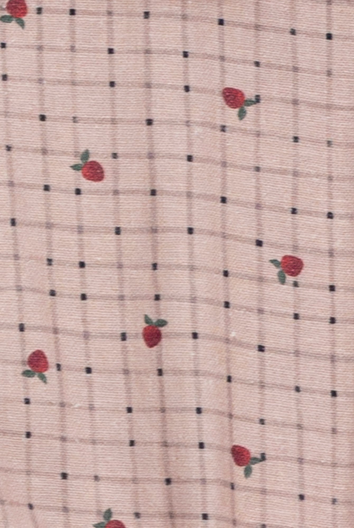 Ranita de bebe rosa con fresas Chaumont de Cosmosophie