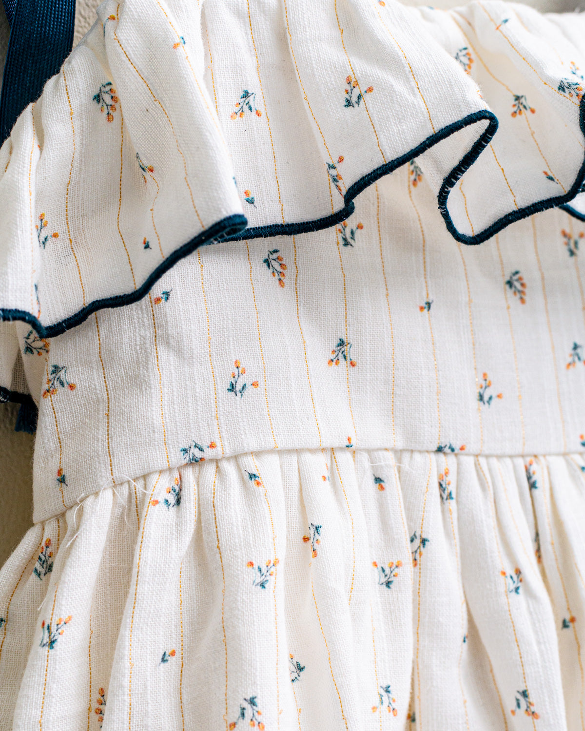 Vestido tirantes de flores para invitada ocasiones especiales niña y adolescente