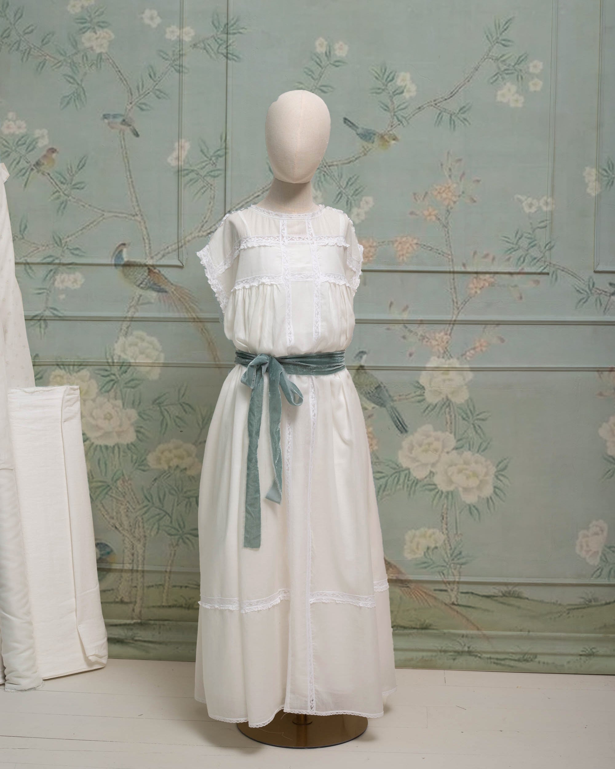 Vestido Primera Comunion con encaje en Mara de Cosmosophie