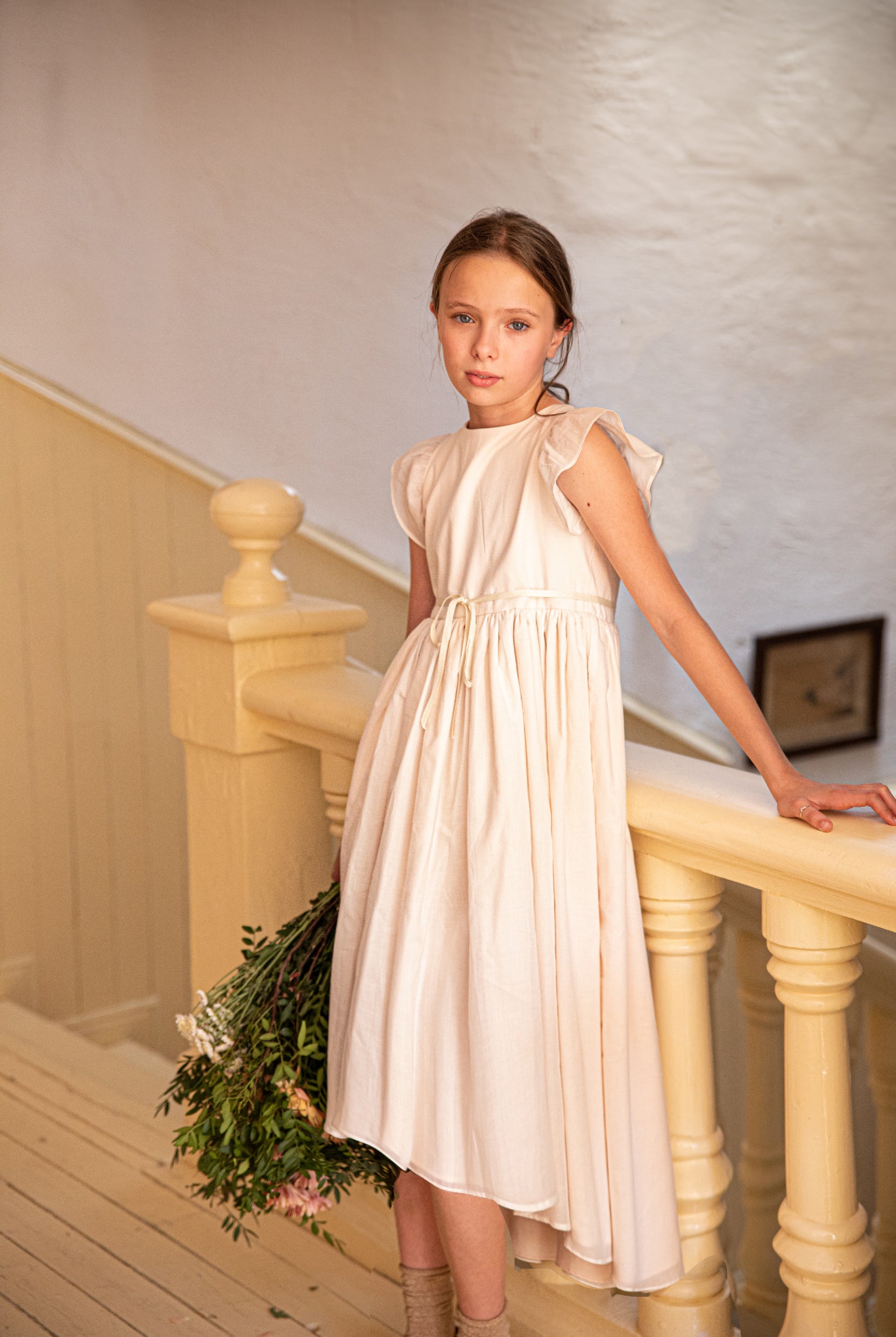 Vestido Elegante para adolescente Nebu en Rosa para adolescentes de Cosmosophie