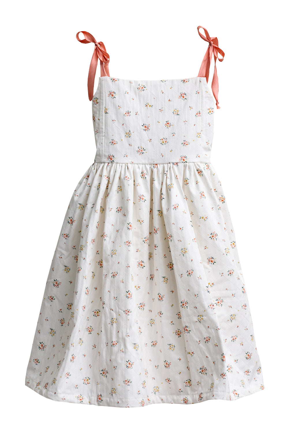 Vestido tirantes florecitas rosas Polar estampado Bloom