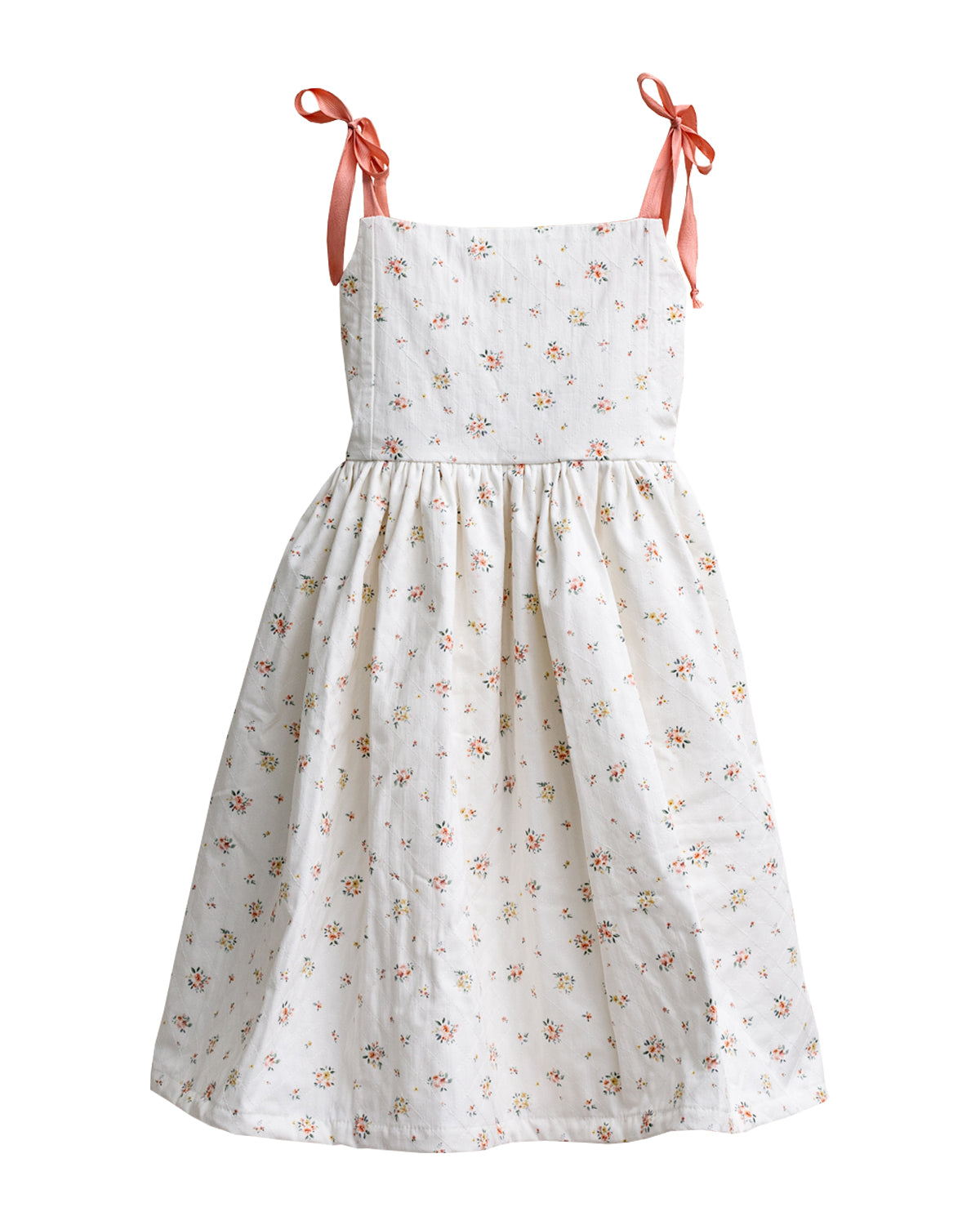 Vestido tirantes florecitas rosas Polar estampado Bloom