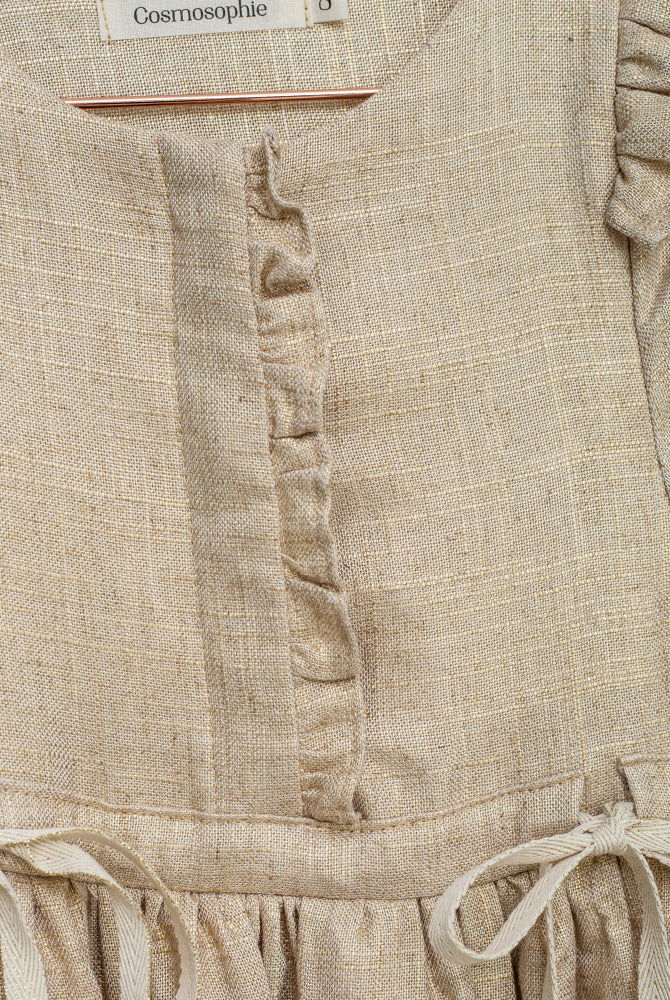 Vestido dorado para niñas y adolescentes Royal de Cosmosophie