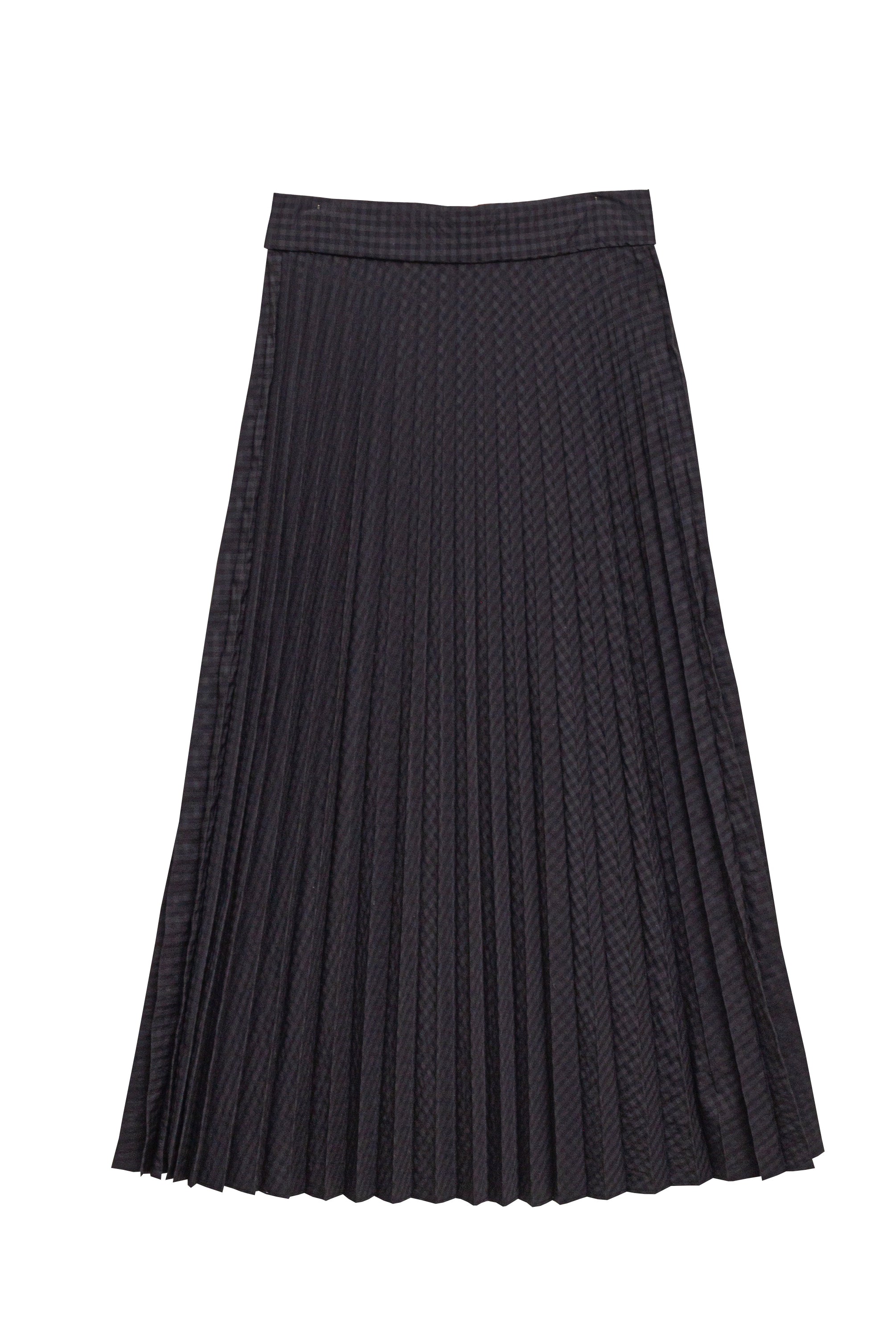 Falda negra plisada soleil para adolescente Cosmosophie