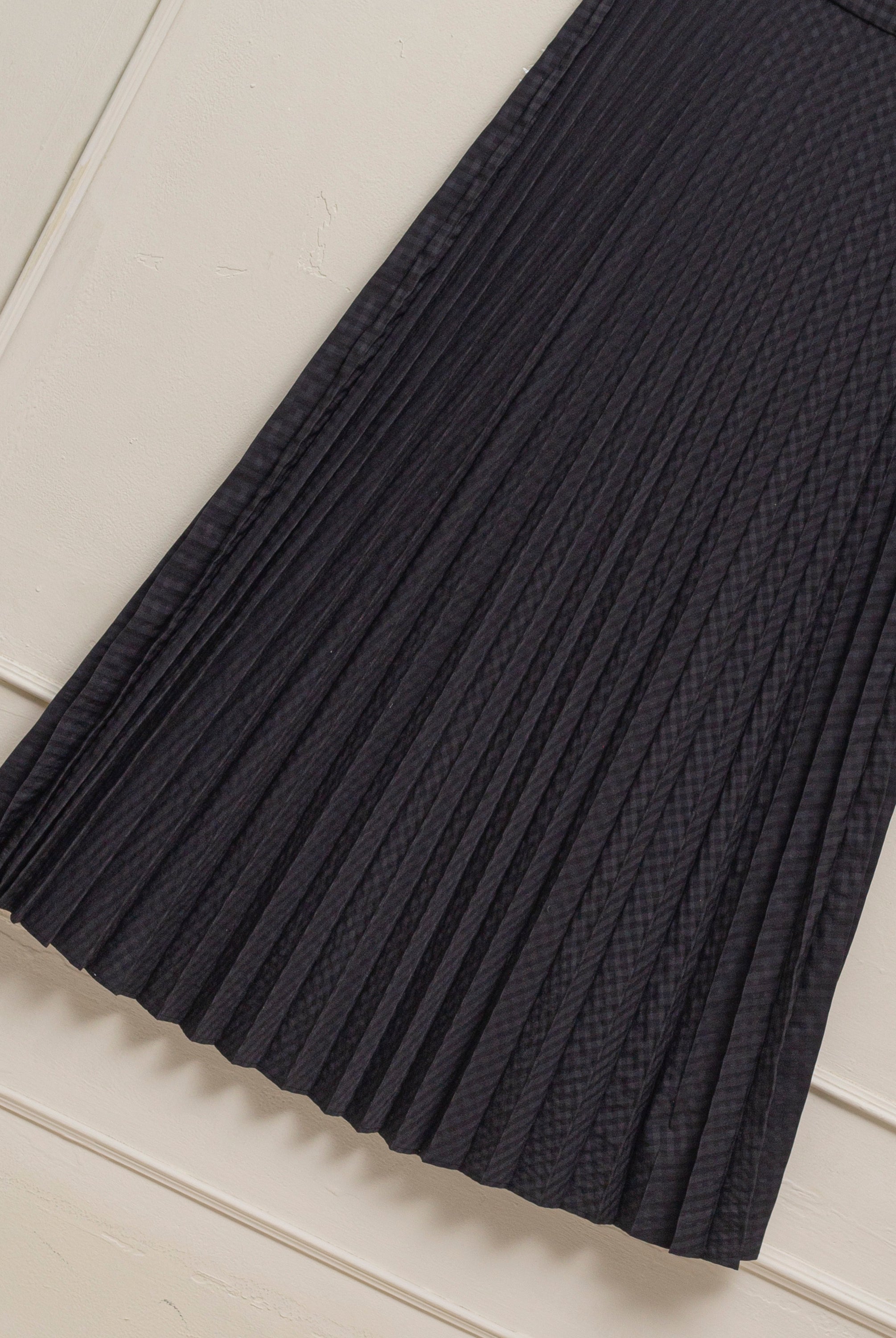 Falda negra plisada soleil para adolescente Cosmosophie