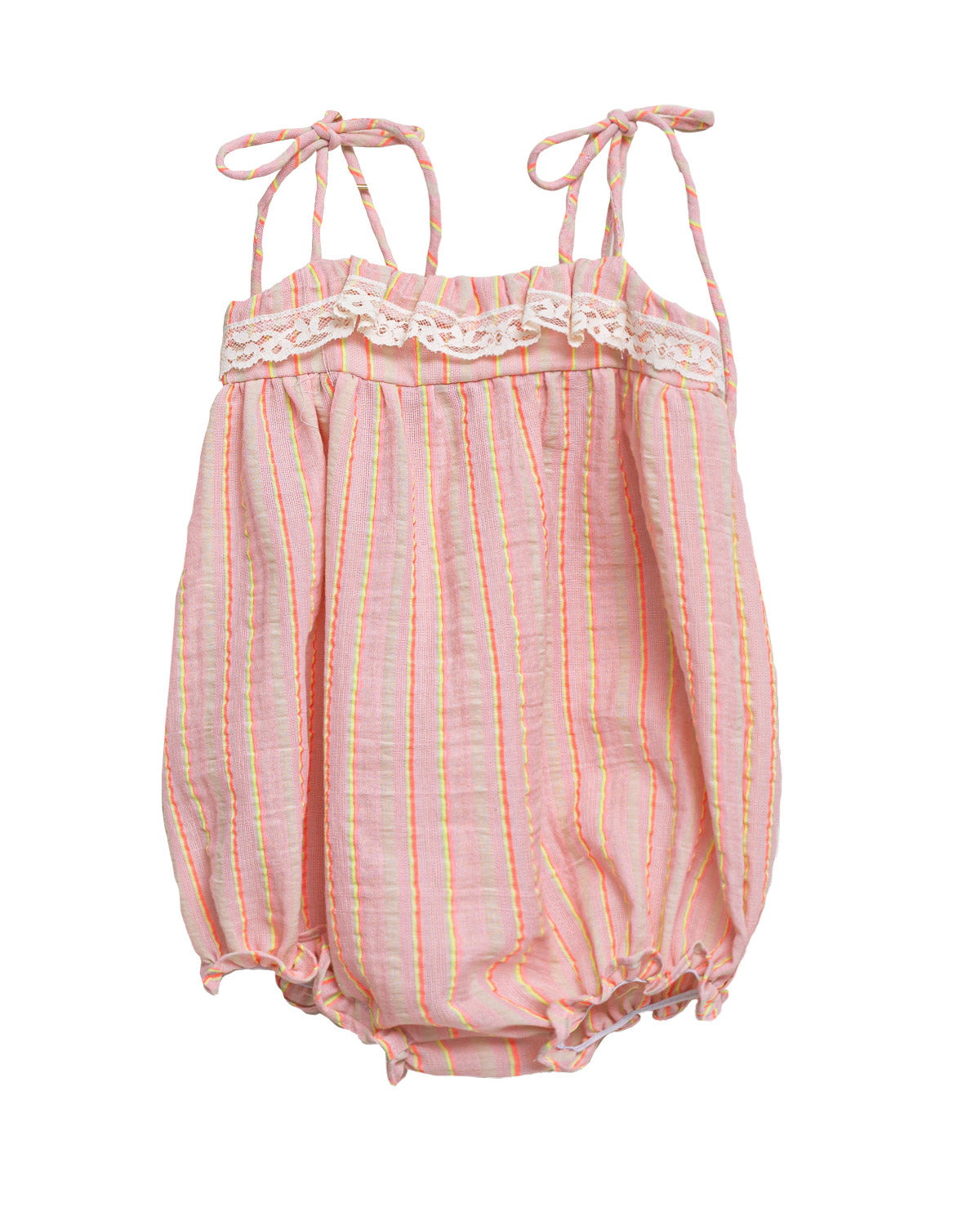 Ranita de tirante con encaje en rosa de Cosmosophie