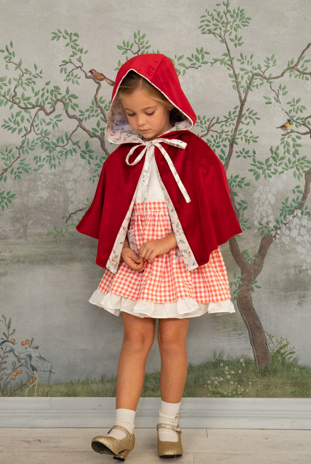 high end halloween costume for girls princess cosply dress up luxury party dress disfraces para niñas de princesa originales disney Red ridding hood costume disfraces originales para niñas caperucita luxury costumes