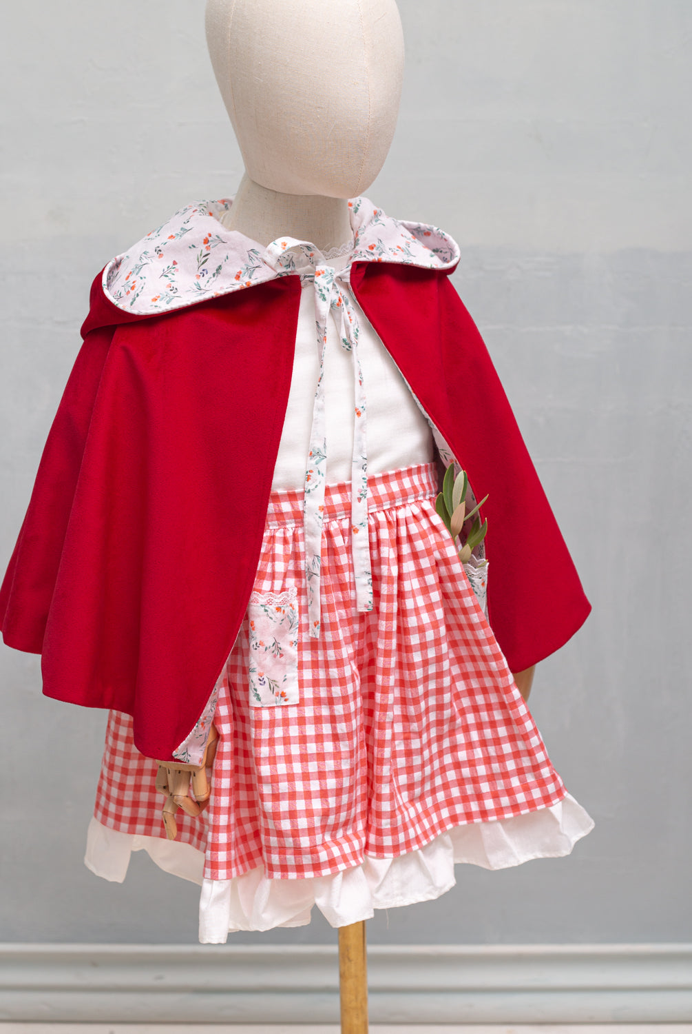 Red ridding hood costume disfraces originales para niñas caperucita luxury costumes