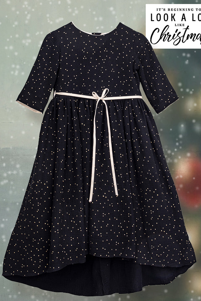 CHRISTMAS DRESS vestido para navidad y fiestas special ocassion black long dress