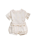 Conjunto bambula bordada para niña Cosmosphie