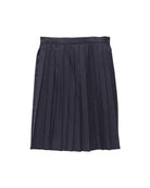 Falda Bert Glow plisada para niña, confeccionada en 100% poliéster con un sutil brillo. Diseño elegante y versátil, confeccionado en España.