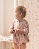 Ranita de bebe rosa con fresas Chaumont de Cosmosophie