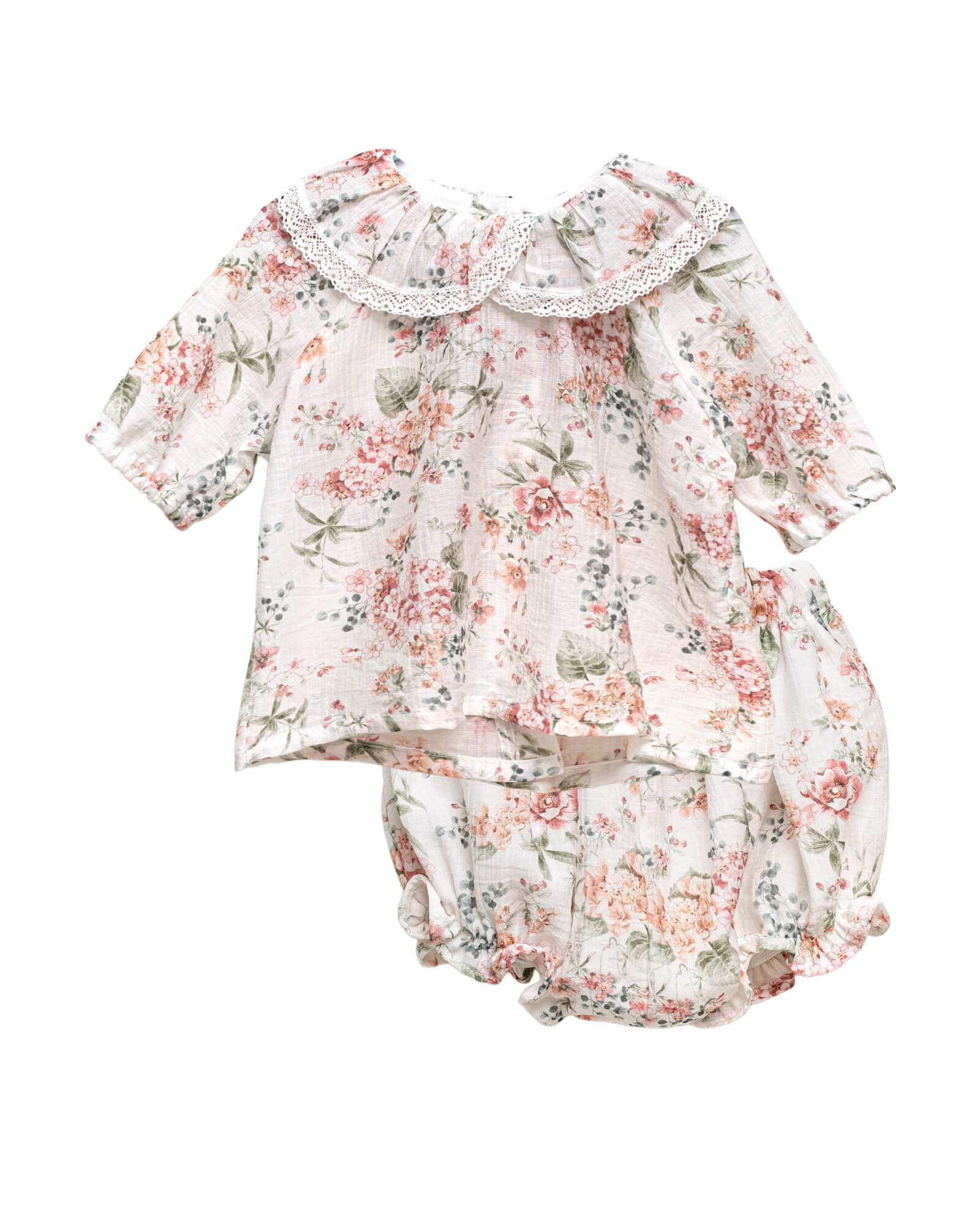 Conjunto bebe de flores Cosmosophie