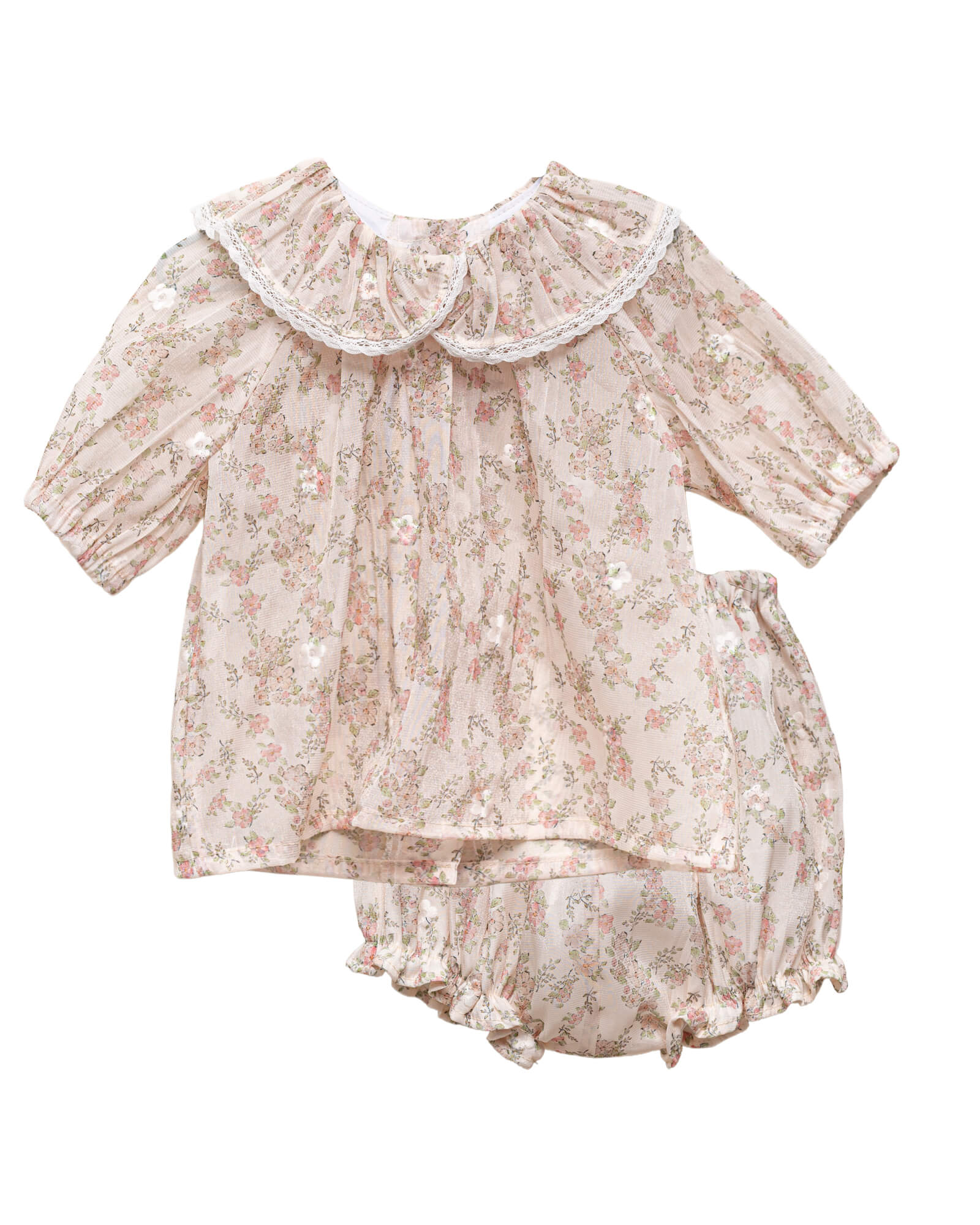 Conjunto bebe Cora estampado Vera