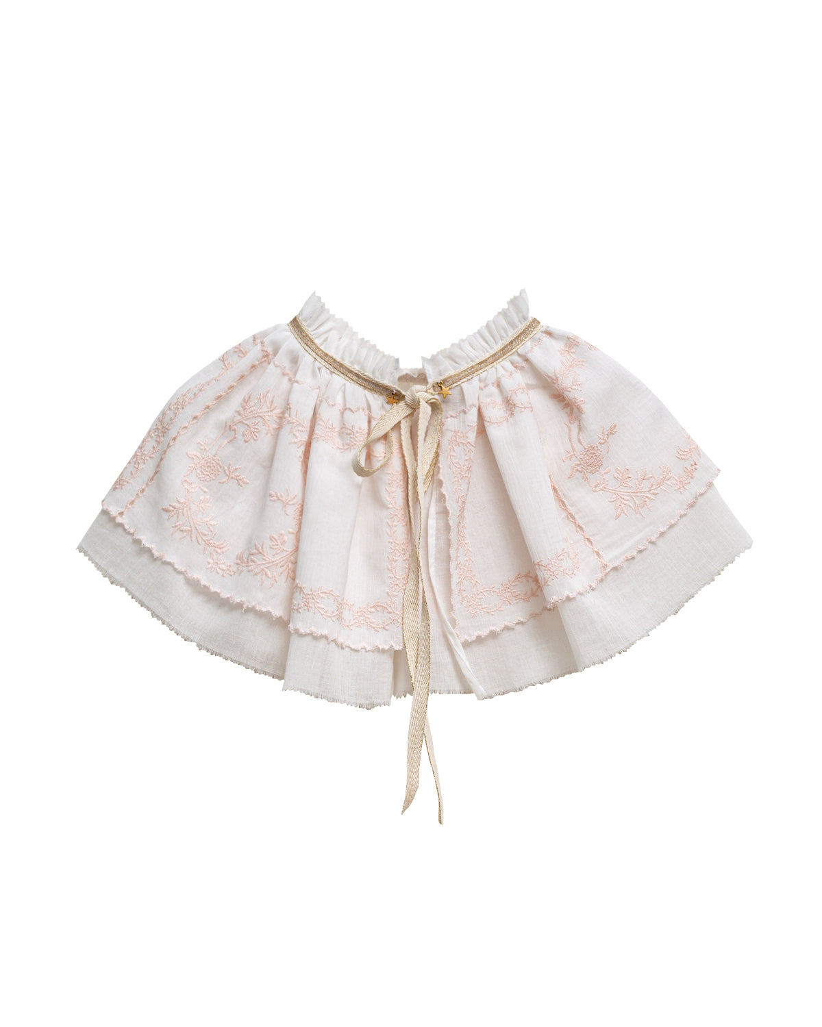 Cuello a juego de vestido bordado dune Cosmosophie