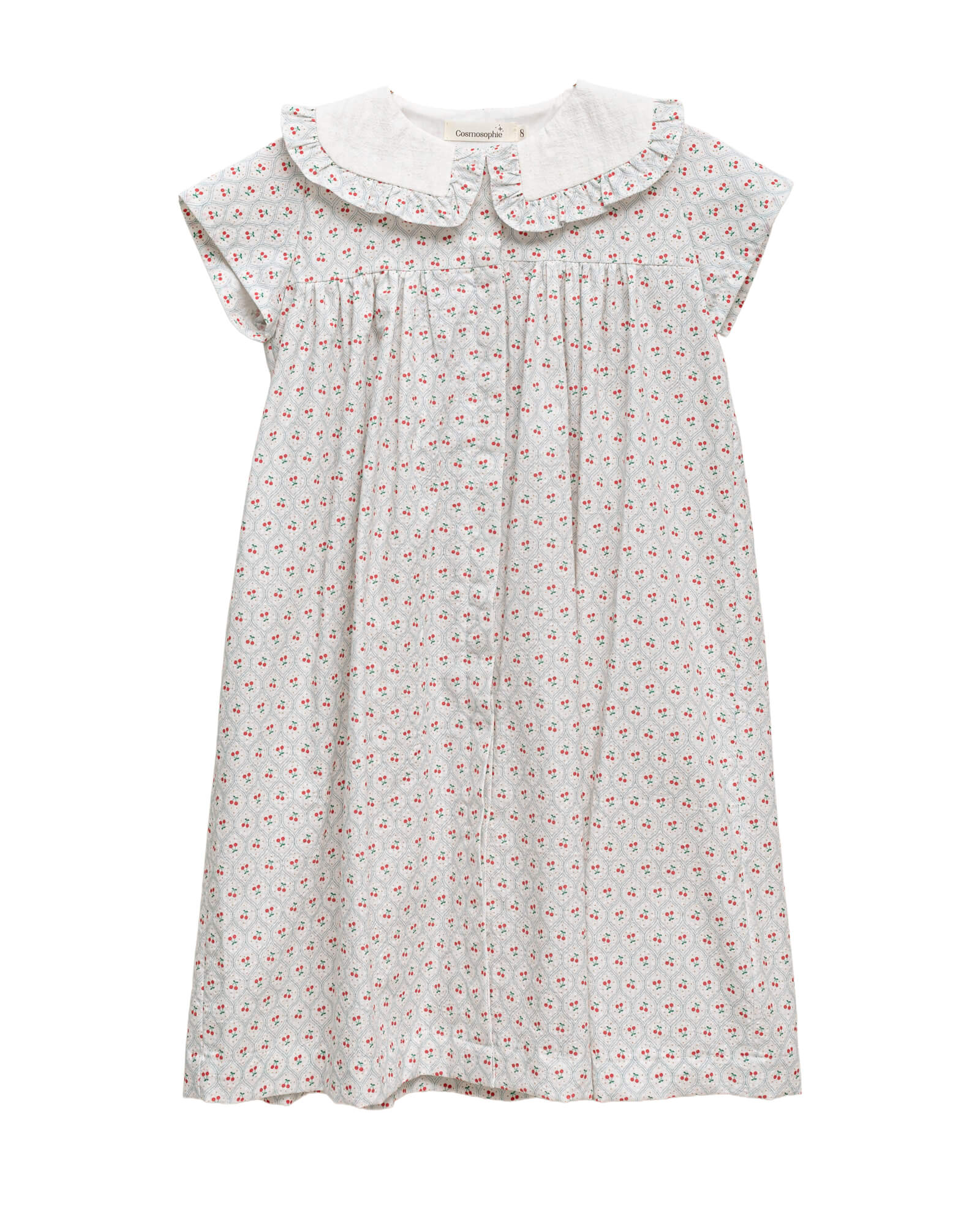 Vestido con estampado cerezas Cosmosophie