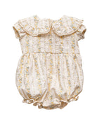 Ranita de bebe amarilla con encaje cosmosophie.