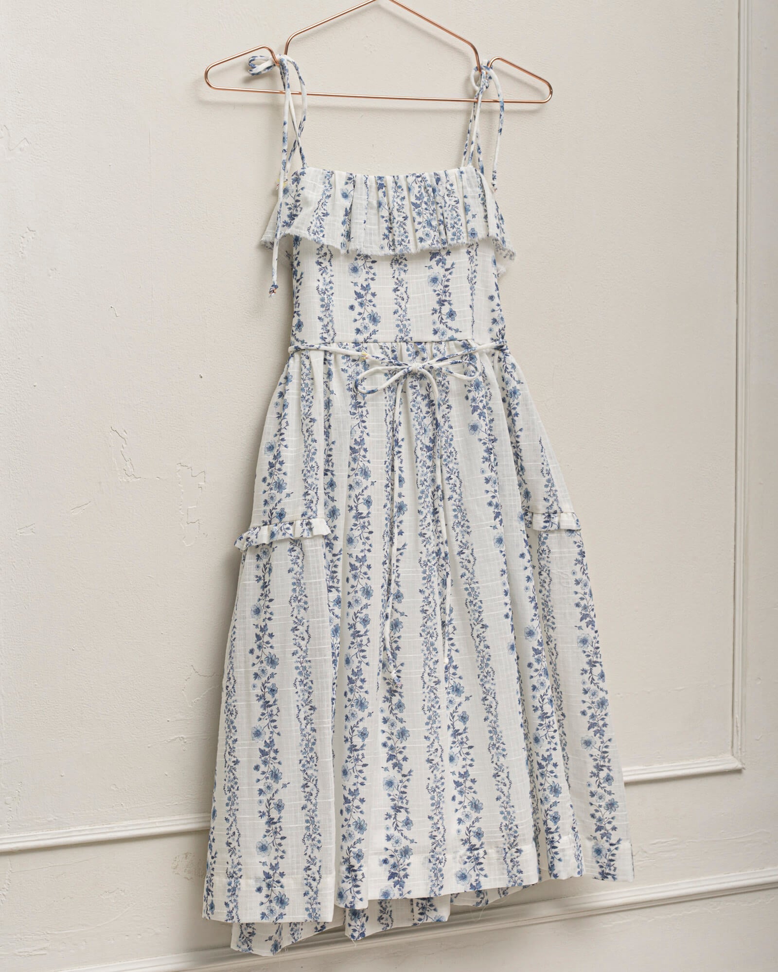 Vestido tirantes para iña flores cosmosophie