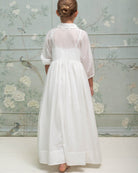Vestido de comunión niña blanco modelo Gemini. Cosmosophie