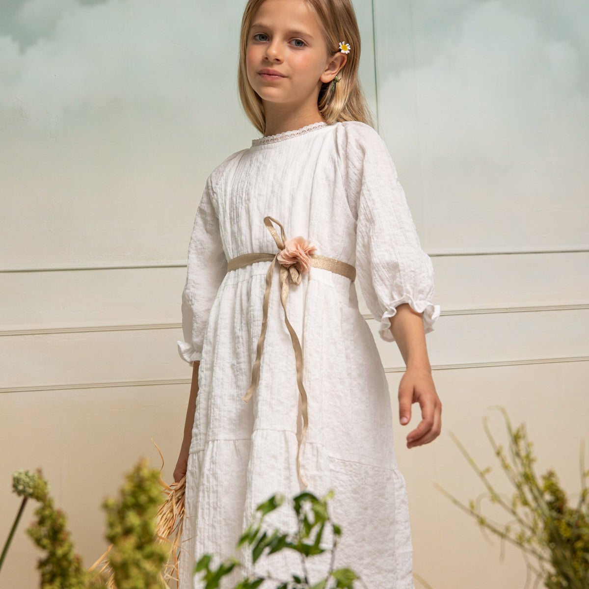 Isolda Dress in White – cosmosophie