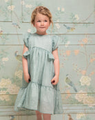 Traje de Arras verde agua Kanon de Cosmosophie.