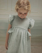 Traje de arras para niña largo en color verde Cosmosphie