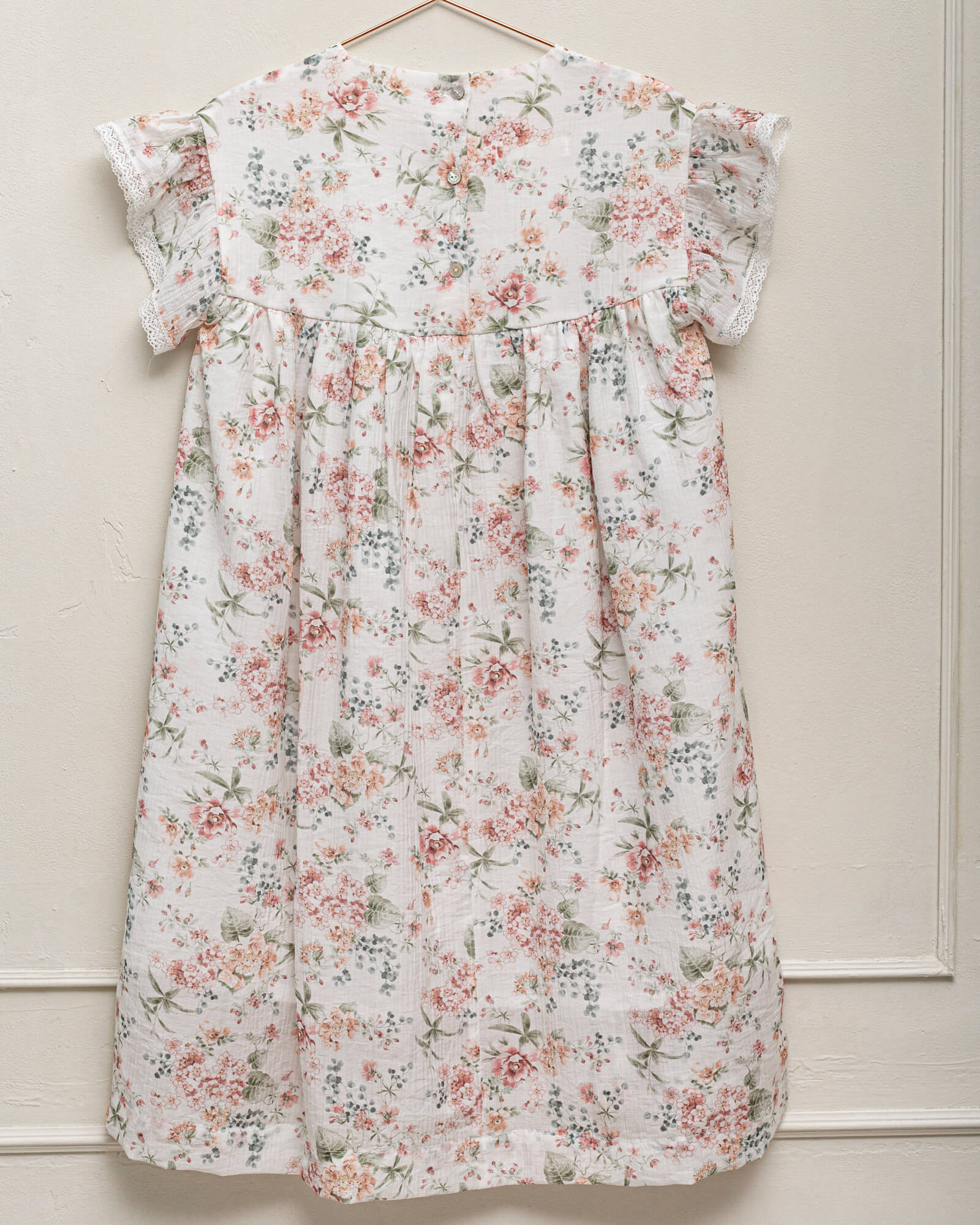 Vestido de flores para niña Cosmosophie