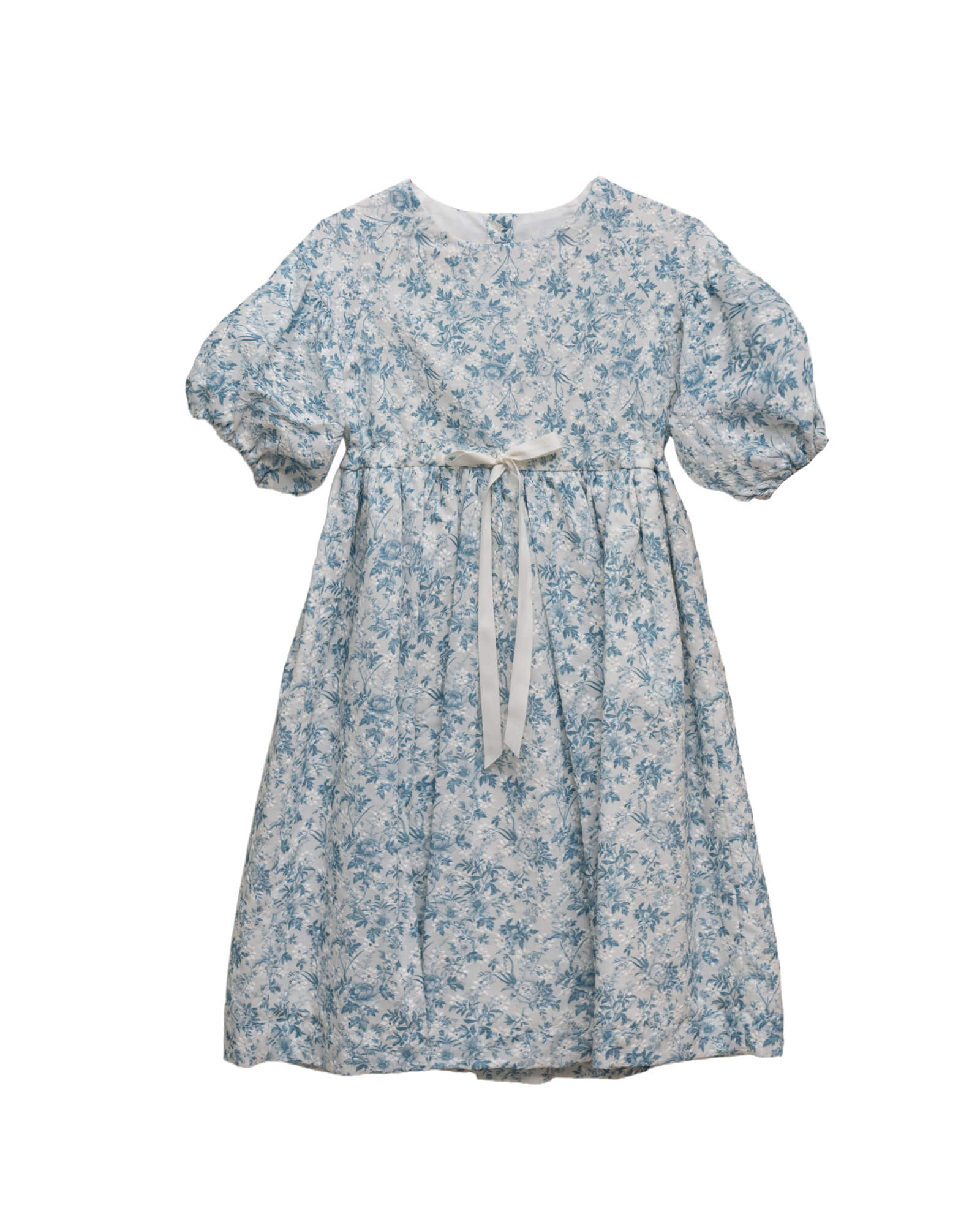 Vestido batista bordada de flores Cosmosophie