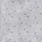 Conjunto de invitada para adolescente, teen en flores azul falda de nido de abeja. Cosmosophie