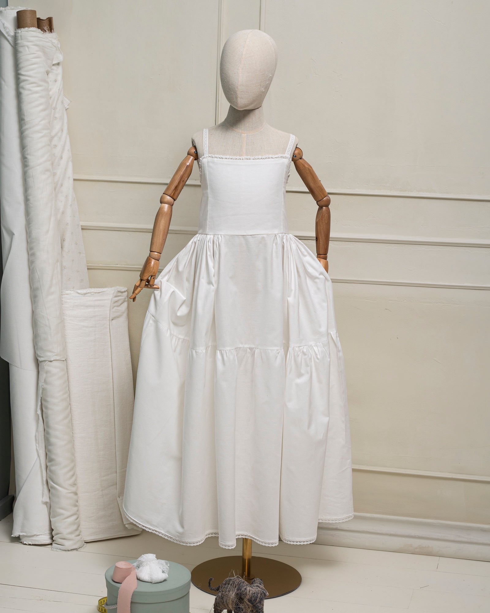 Combinacion para vestido primera comunion en blanco Polar de Cosmosophie