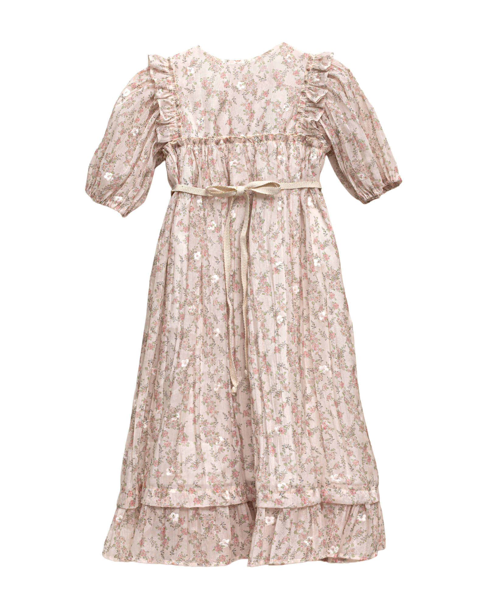 Vestido de flores rosa Cosmosophie